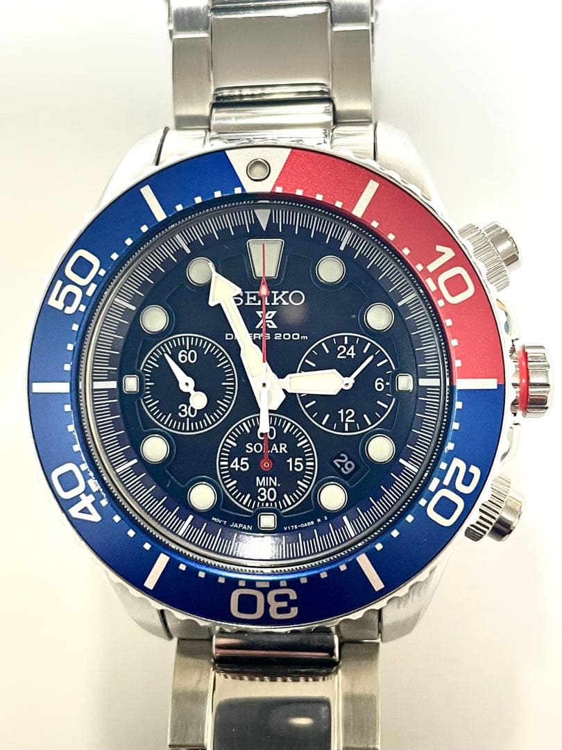 美品　SEIKO PROSPEXセイコープロスペックス　V175-0AD0