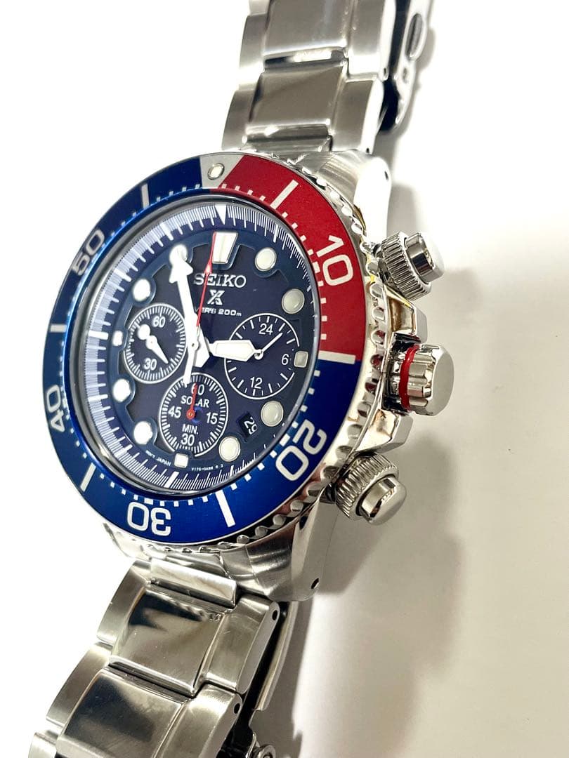 美品　SEIKO PROSPEXセイコープロスペックス　V175-0AD0