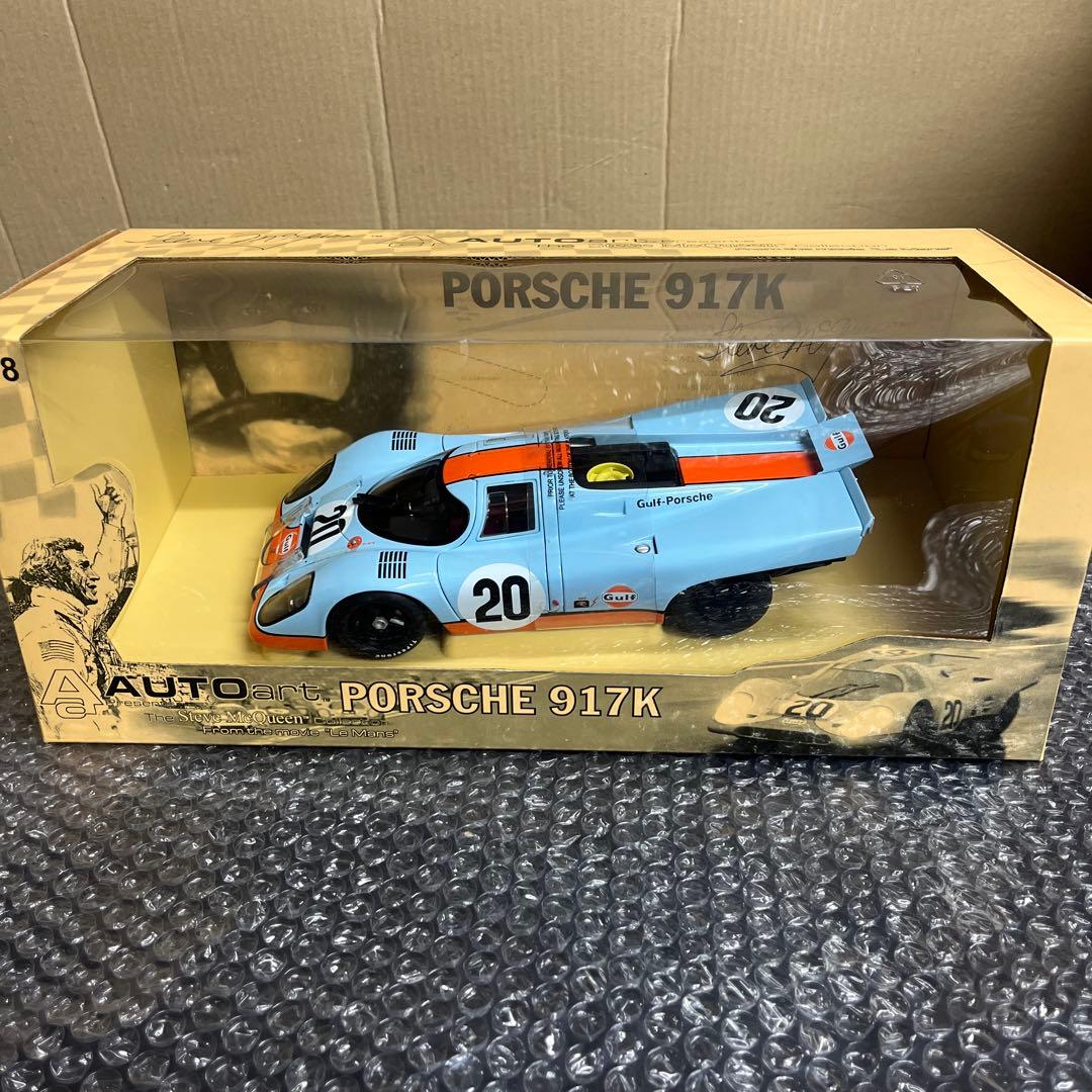 Porsche 917K 1:18 ミニカー スティーブ・マックイーン ポルシェ