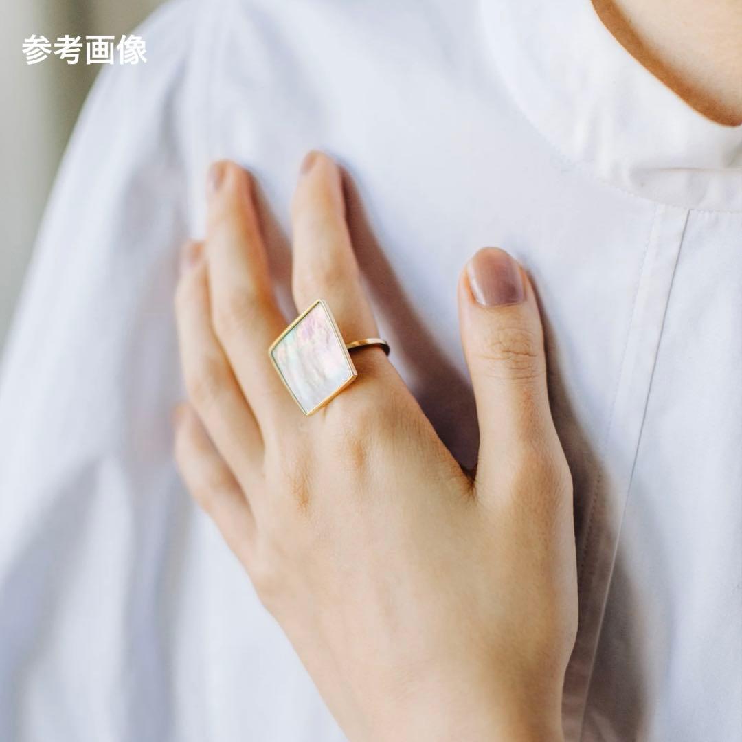 f*i様 SIRI SIRI リング 螺鈿 Sサイズ (10号程度)