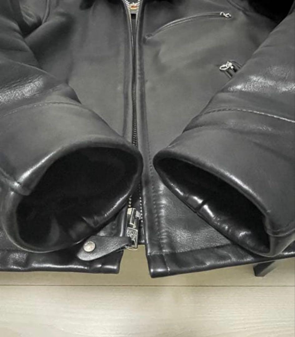 Schott シングルライダース 黒 レザージャケット　36