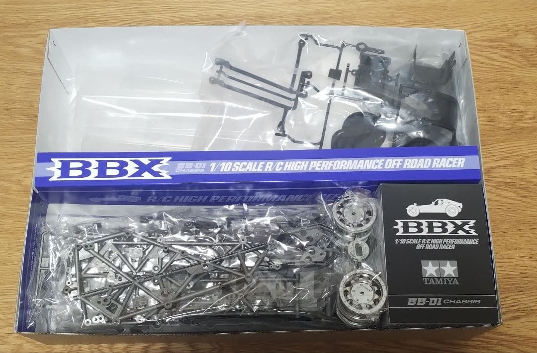 BBX 純正オプション付属 未組立 タミヤ BB-01シャーシ 1/10