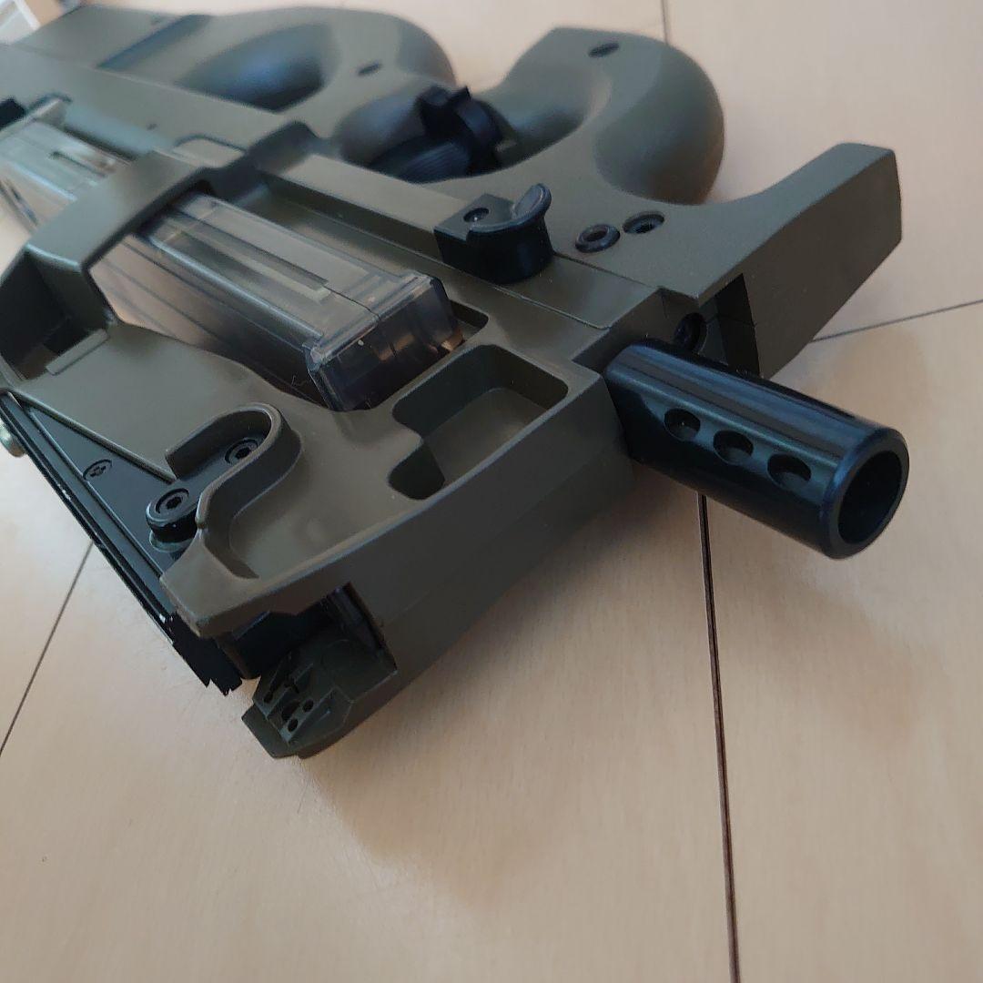 トイテック　P90　プロジェクト90　ODカラー（外部ソースエアガン）