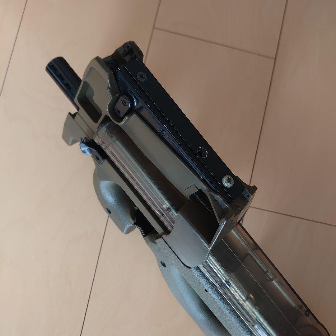 トイテック　P90　プロジェクト90　ODカラー（外部ソースエアガン）