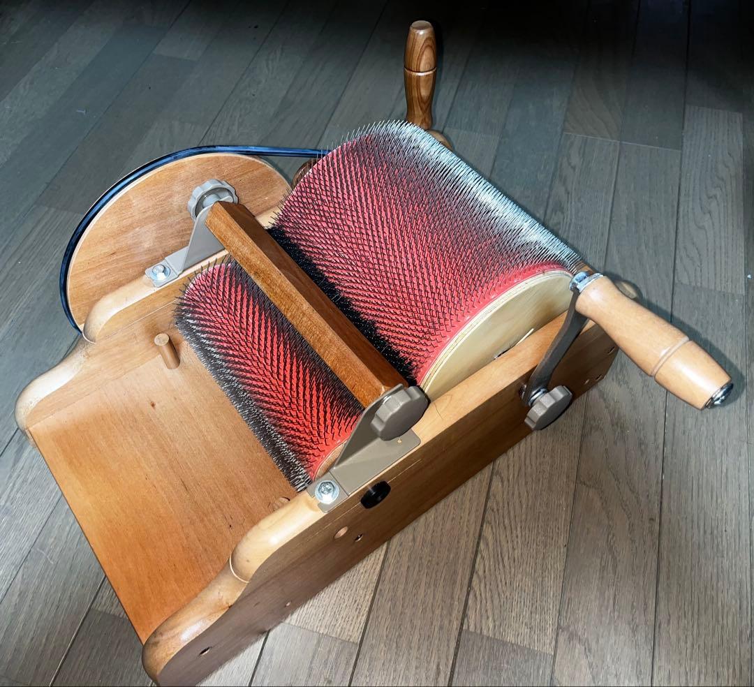 の*ん様 美品　アシュフォードドラムカーダー　72ポイント