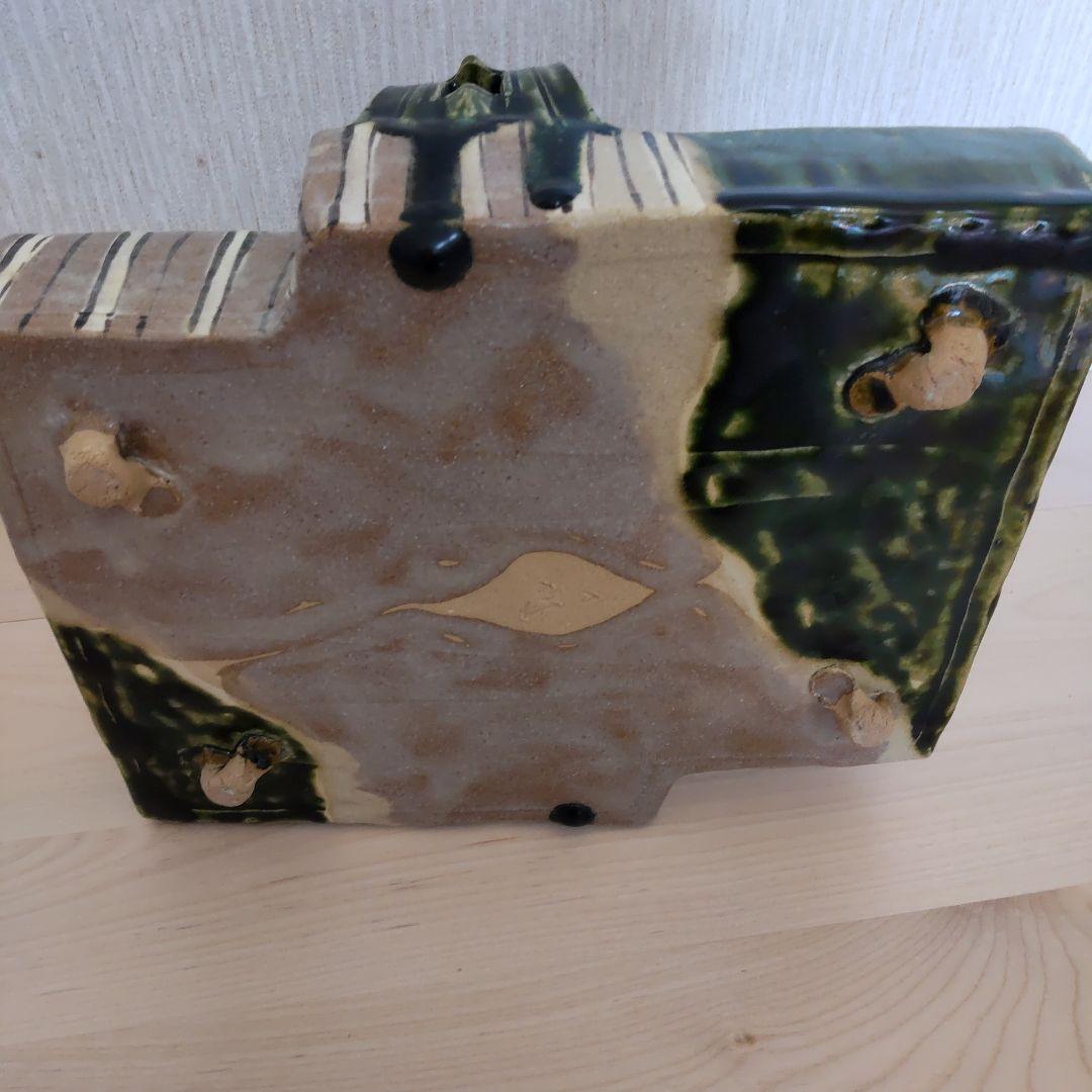 織部の名工　佐々木正氏の鳴海織八ツ橋形手鉢