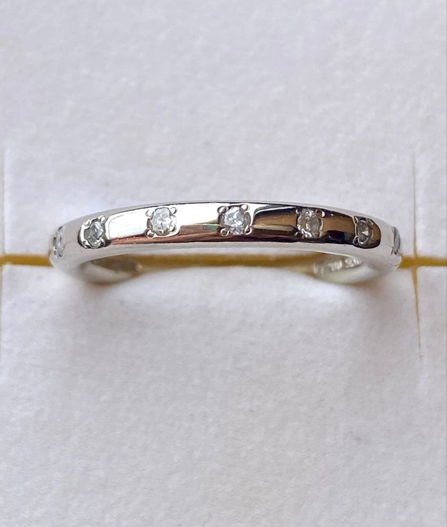 あこ　agete アガットシルバーPt200リング　9号(*^^*)