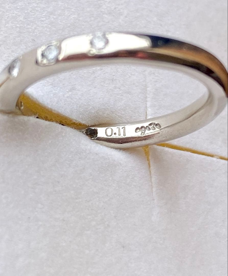 あこ　agete アガットシルバーPt200リング　9号(*^^*)