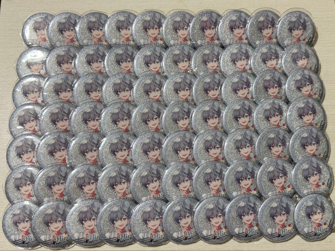 カラフルピーチ ダイナー 缶バッジ ヒロ