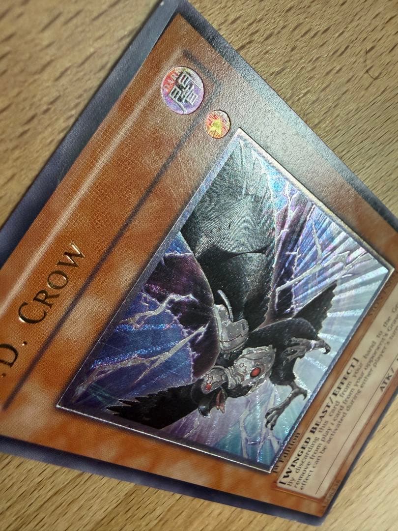 EU版 D.D.クロウ 1st レリーフ STON 遊戯王