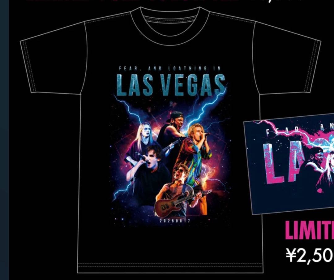 Fear,and Loathing in Las Vegas サマソニ Tシャツ
