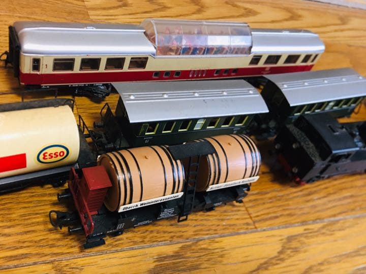 メルクリンの鉄道模型セット