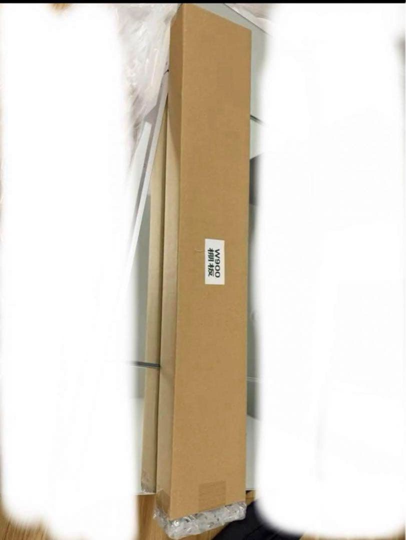 名古屋市内引取限定　サンワカンパニーステムズミラーボックスLED W900