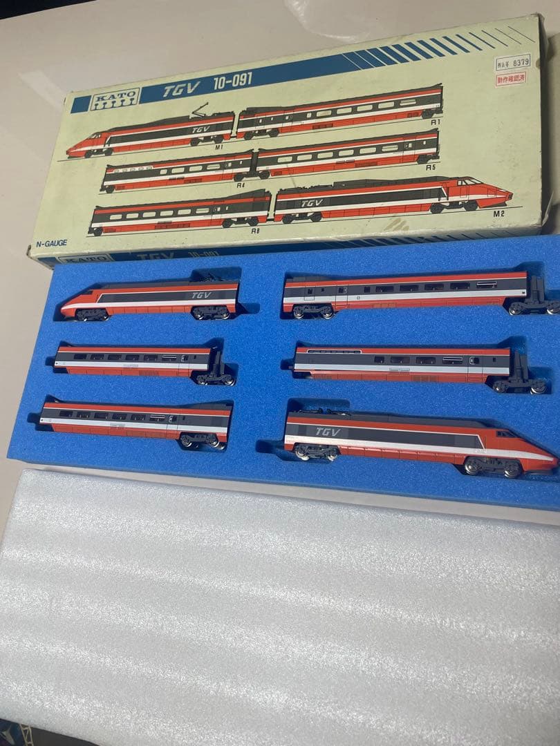 KATO Nゲージ TGV 10-091 基本6両セット フランス高速鉄道