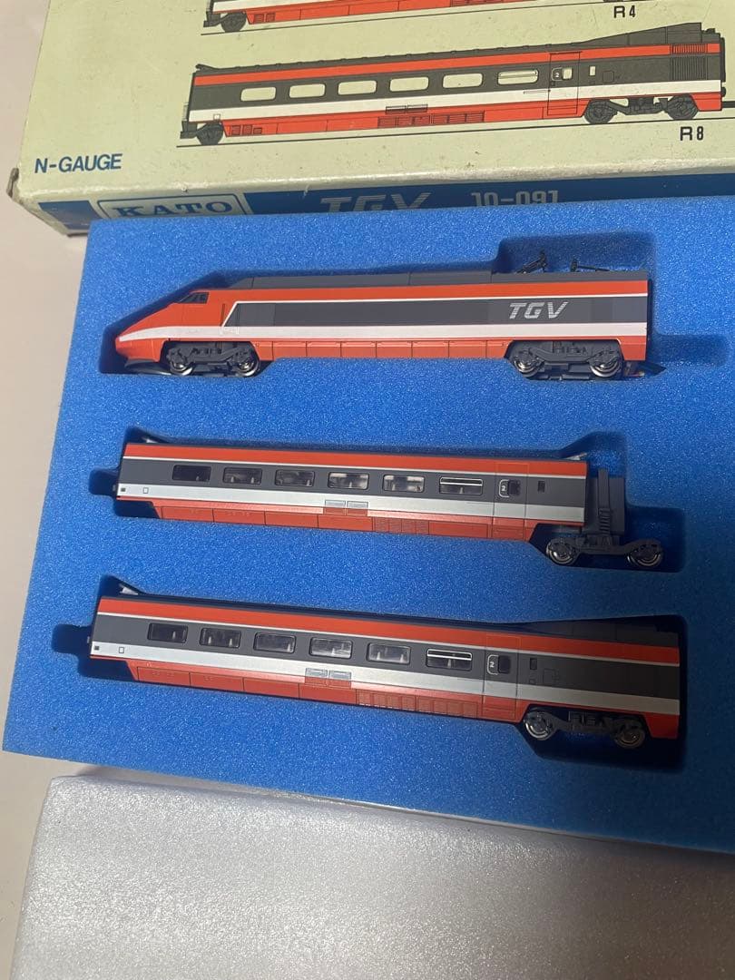 KATO Nゲージ TGV 10-091 基本6両セット フランス高速鉄道