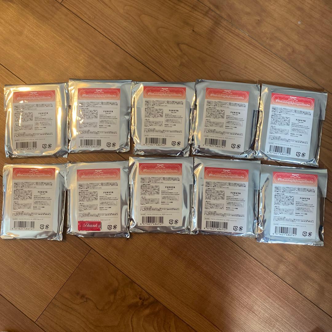 フクヤ　fukuya フォトカード　アクリルフレーム グラデーションレース