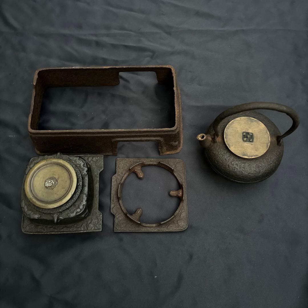 【送料込‼︎即日発送‼︎】龍文堂造 高級鉄瓶 南部鉄器