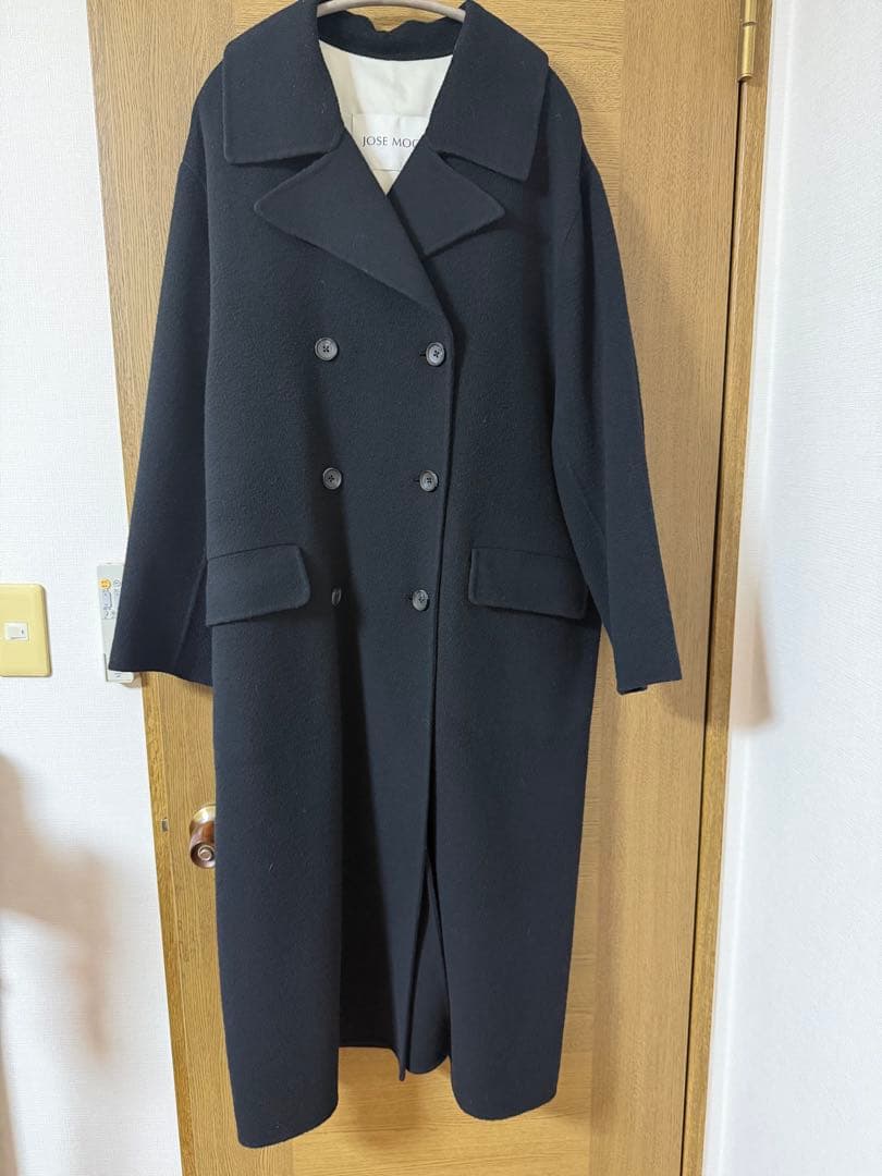 ジョゼムーン WOOL CHESTER COAT ブラック 美品