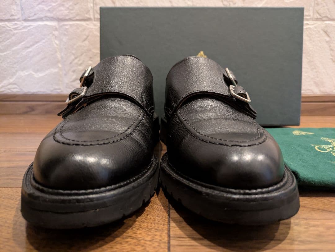 whitby crockett＆jones モンク グレイン 7E クロケット