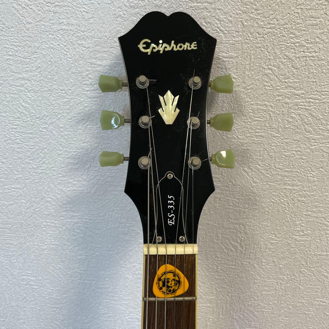 Epiphone ES-335 レッド ギターケース付き