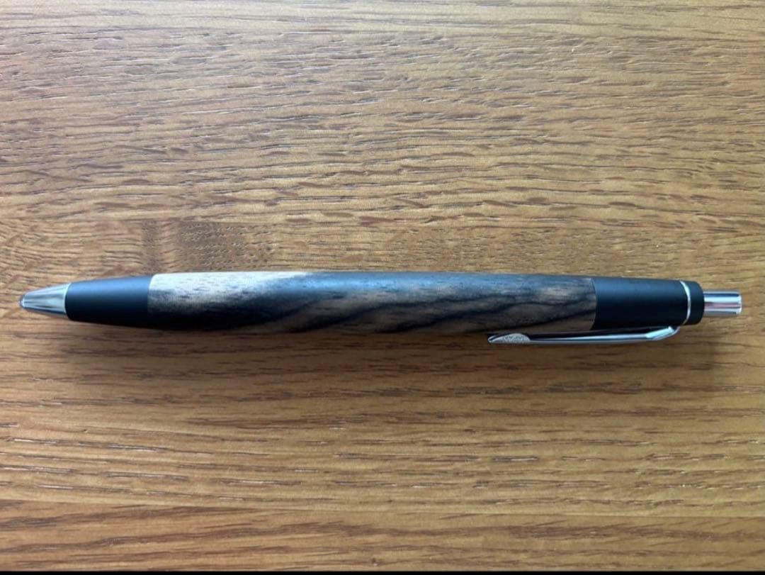 野原工芸　特上黒柿　【シルバー金具】