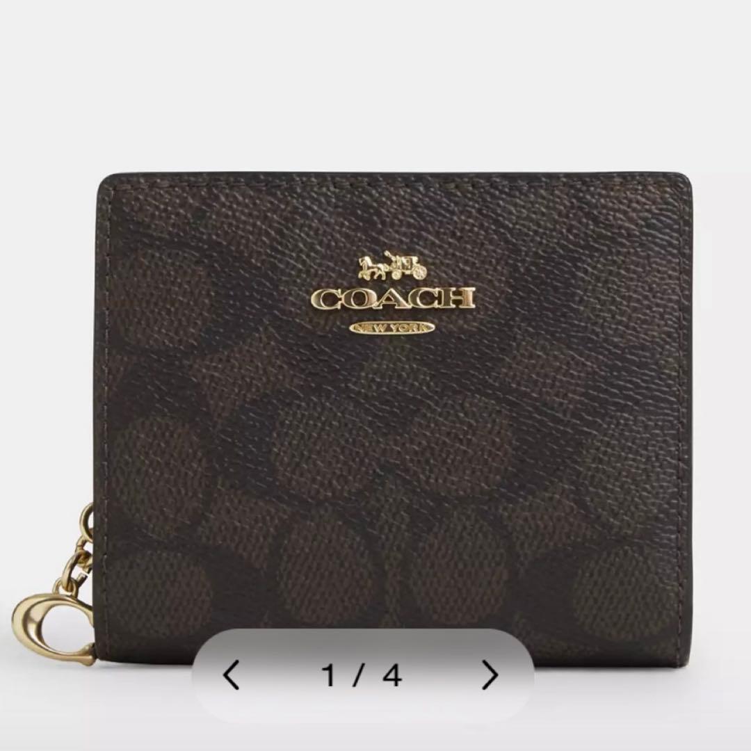 ※値下げ不可　スナップ ウォレット・シグネチャー キャンバス