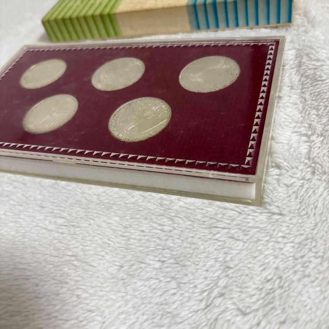 ミュンヘンオリンピック記念銀貨 10マルク 5点セット