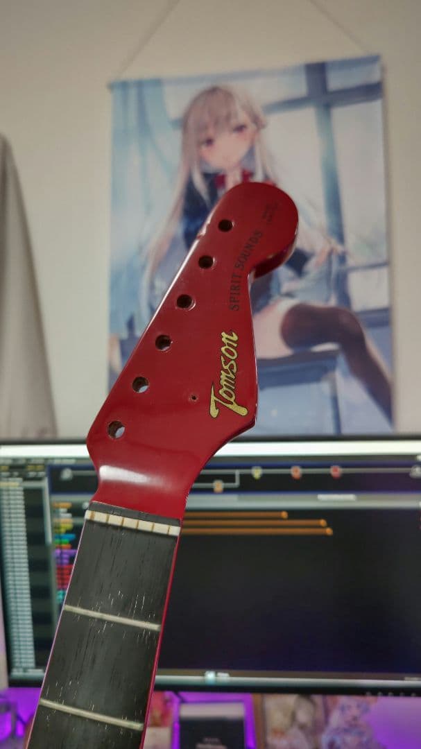 犬塚いちごさん直筆 サイン入り 犬属ギター