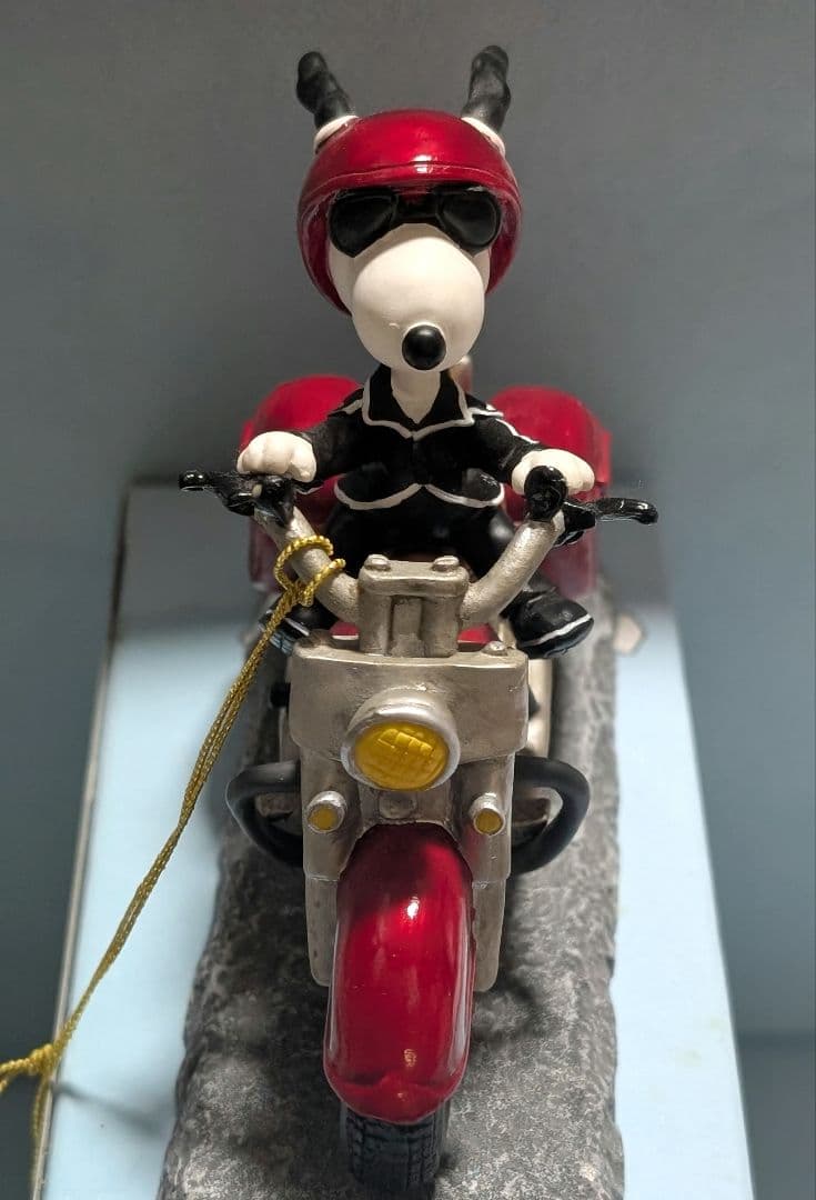希少！SNOOPY　ジョー・クール　モーターサイクル　タグ付き未使用　レトロ