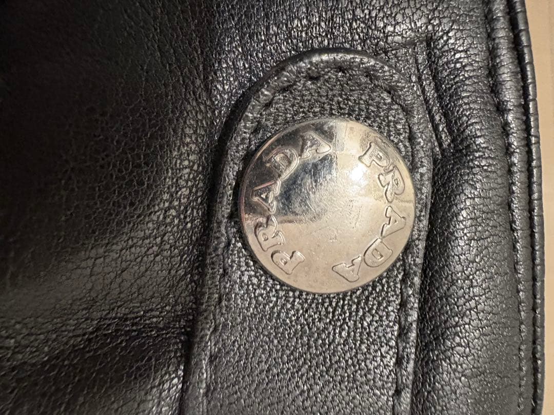 プラダ(PRADA) メンズ手袋　レザー手袋