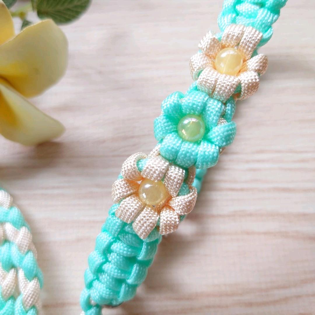 パラコードリード　カフェリード　ミント　№087