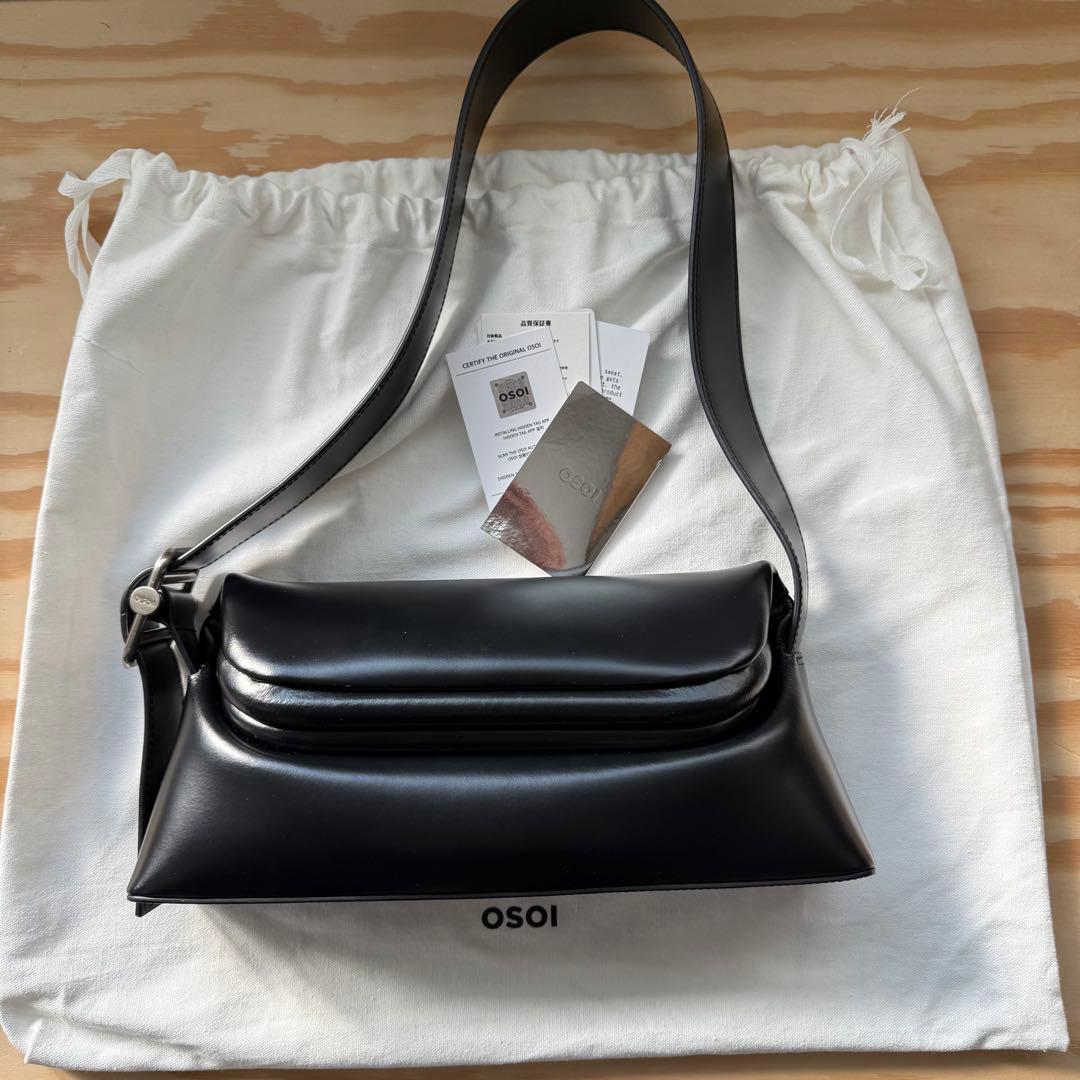 OSOI オソイ Folder Brot バック ブラック 黒