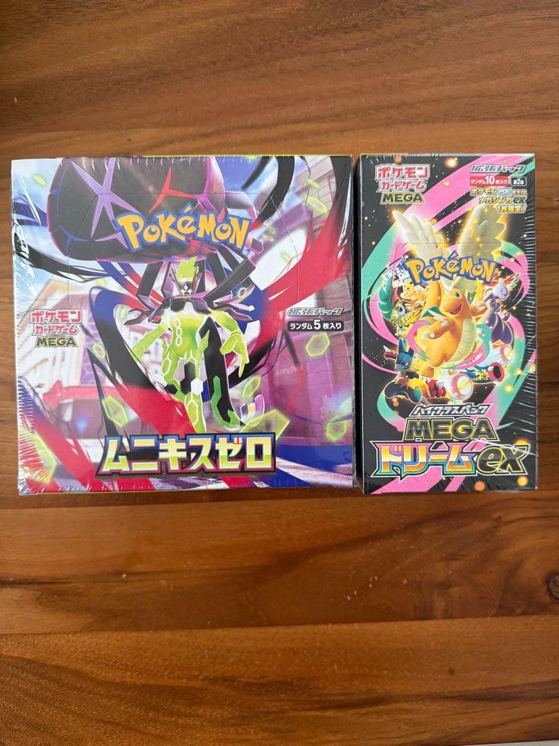 ポケモンカードゲーム ムニキスゼロ 1ボックス　メガドリームex