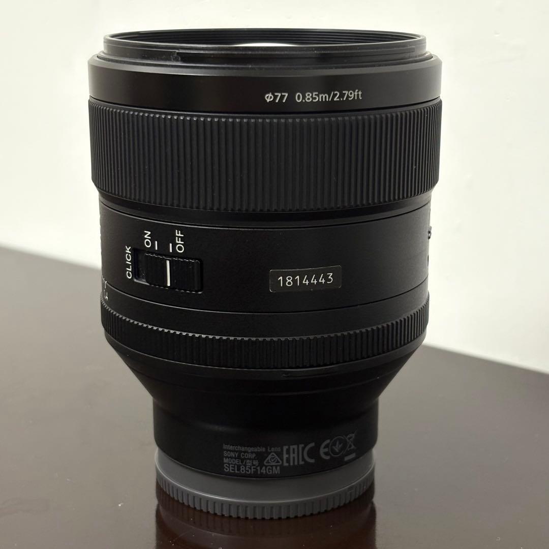 SONY FE85mm F1.4 GM レンズ