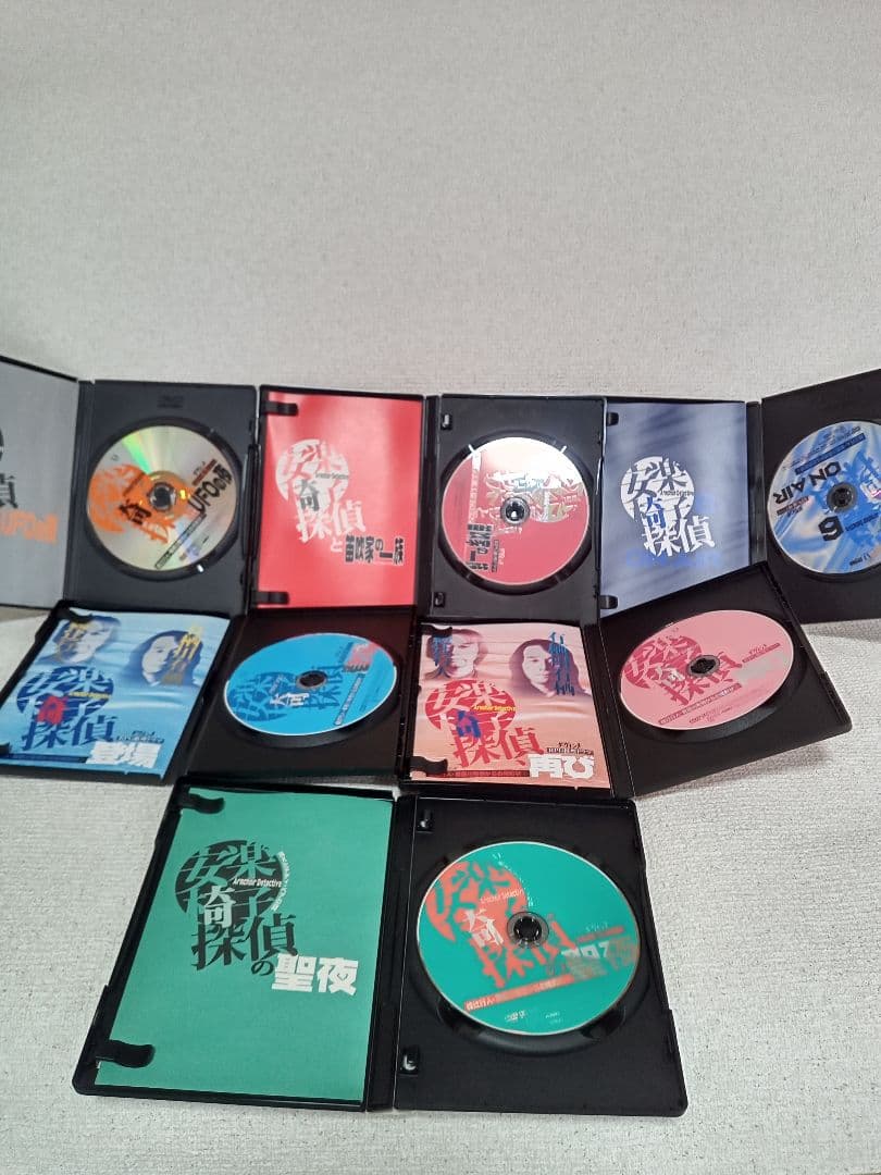 綾辻行人・有栖川有栖からの挑戦状 「安楽椅子探偵」DVD①〜⑥ 6本セット。