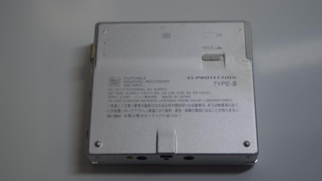A3662 SONY MDウォークマン MZ-N910