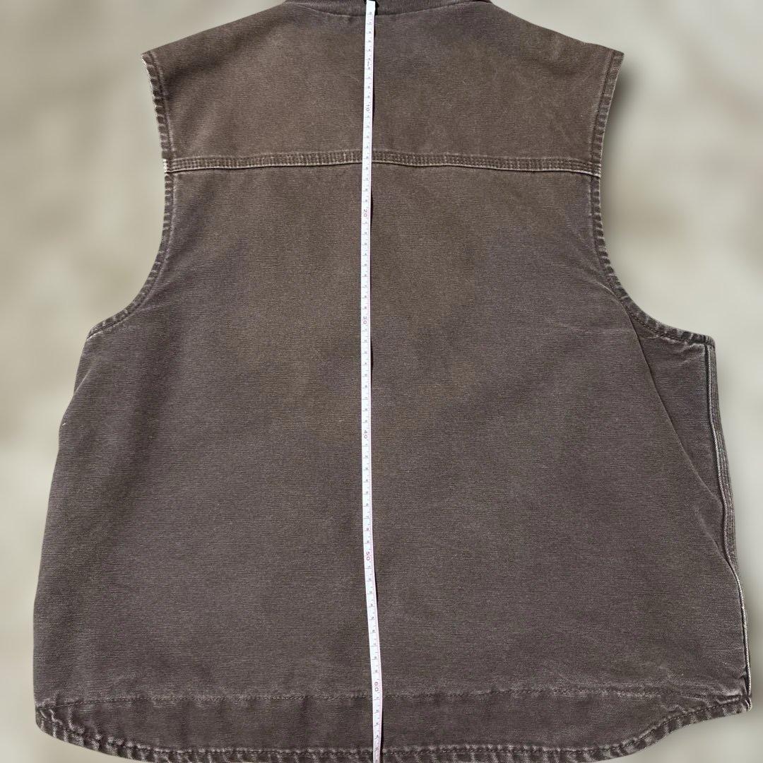 カーハート　メキシコ製　ダックベスト　裏ボア