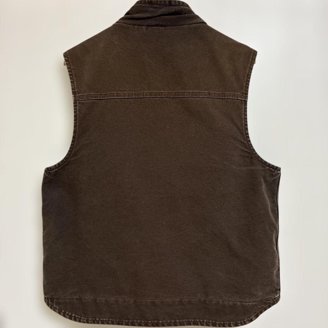 カーハート　メキシコ製　ダックベスト　裏ボア