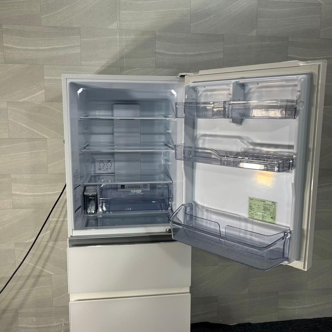 AQUA 大容量 冷蔵庫 368L 4ドア 右開き 2021年 d4046