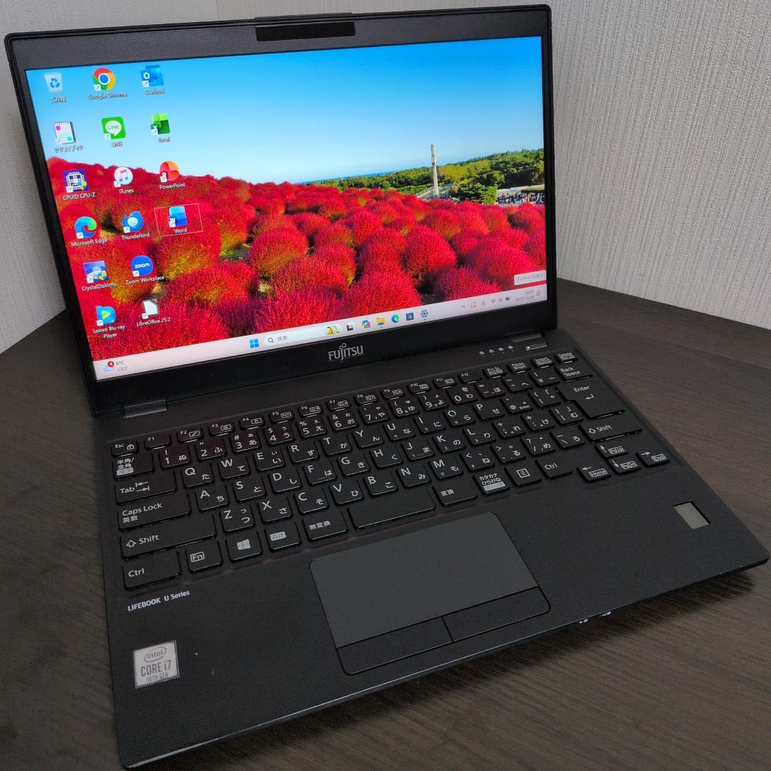【第１０世代Corei7：薄型】富士通 U9310D／16GB／256GB