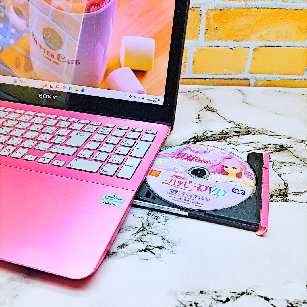 レアなピンク❣️タッチパネルノートパソコン❤️爆速SSD❤️メモリ8G・i5☘️