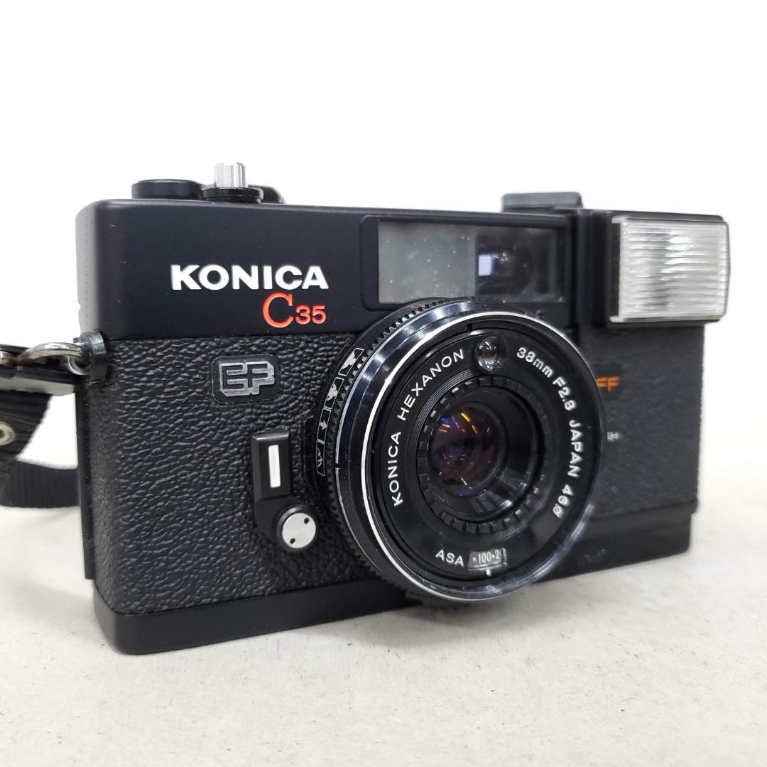 フィルムカメラ KONICA C35 EF F1205-359-5v p