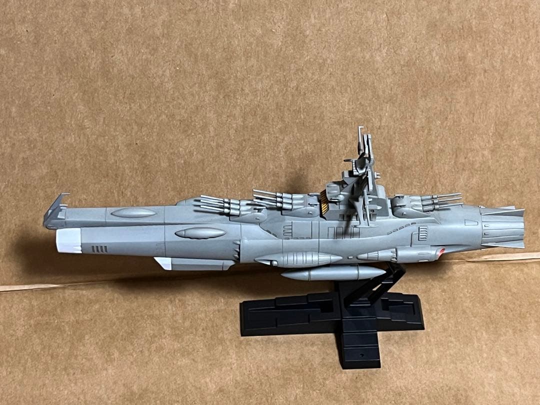宇宙戦艦ヤマト　主力戦艦　プラモデル塗装済み完成品