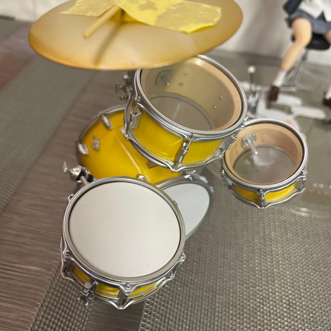 64124 アルター&プライズ製ドラム　けいおん! 1/7 田井中 律 現状品