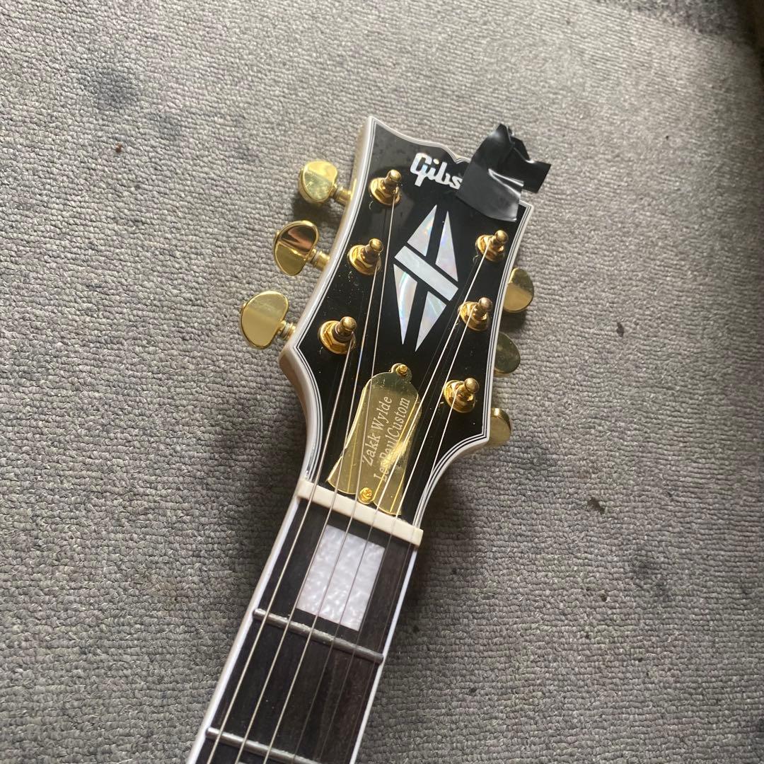 ザックワイルドモデル 高品質コンポーネントギター ブルズアイレスポール