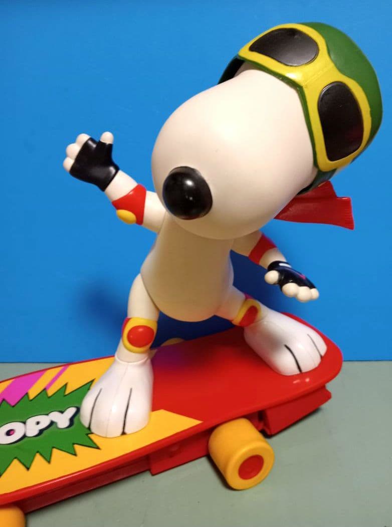 1987年米国ヴィンテージ ビッグ 33cmレアな スヌーピーオンスケートボード