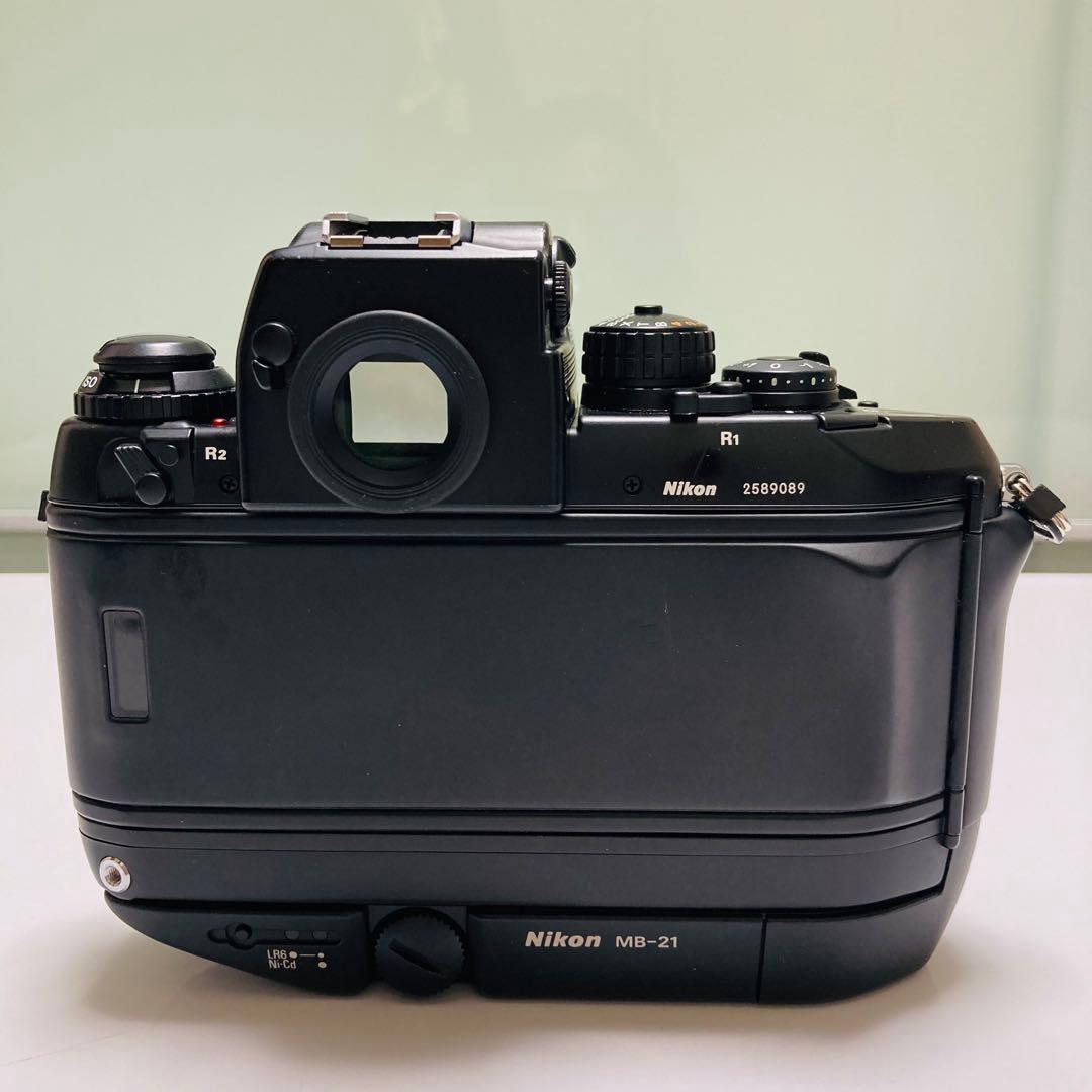 [動作品]Nikon F 4S フィルムカメラ ボディ MB-21付属