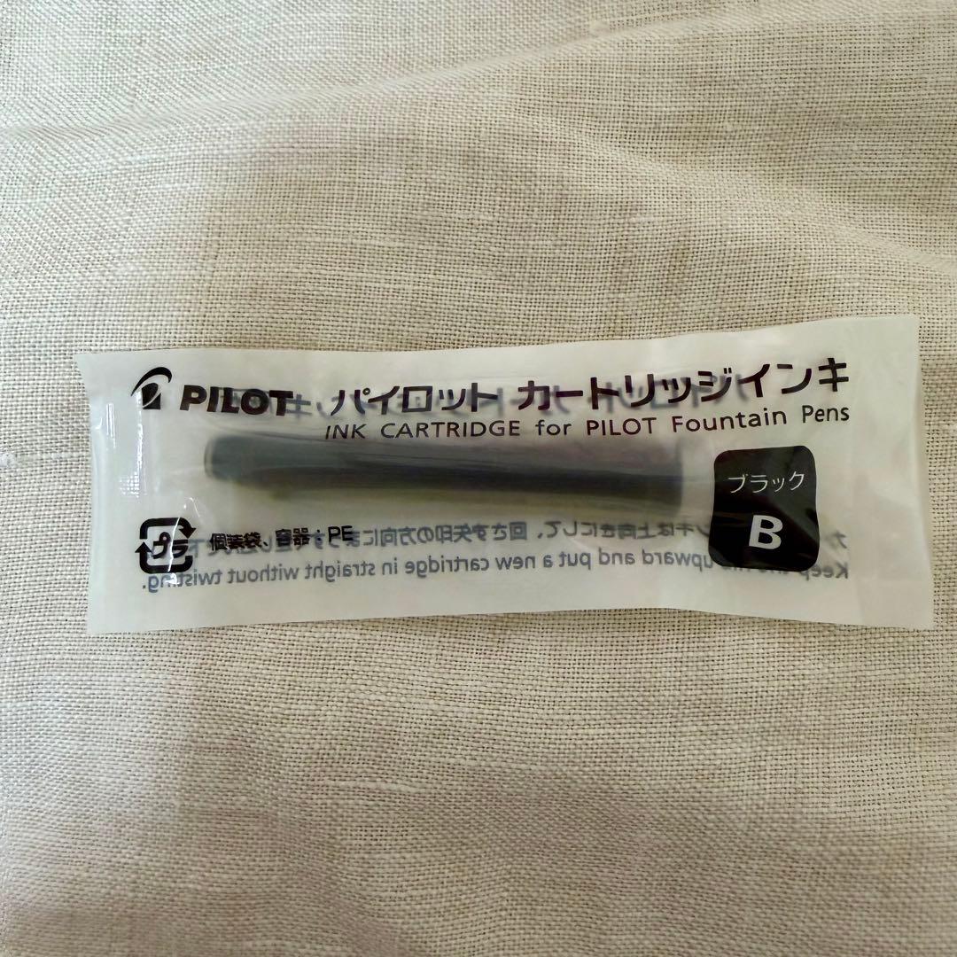 PILOT 万年筆 FCN-1MR + カートリッジインキ + ノートのセット