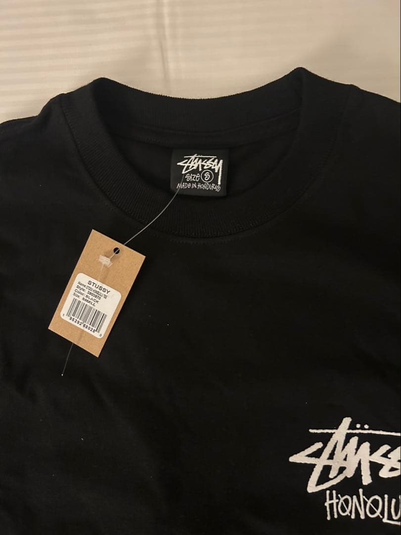 STUSSY ブラック Tシャツ Sサイズ