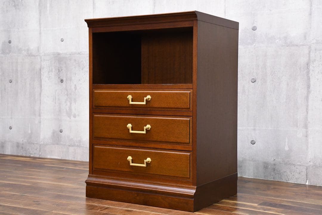 EFK44 マルニ木工 地中海シリーズ 5406 サイドチェスト 電話台 FAX